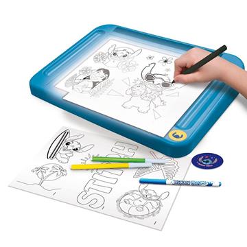 Imagen de Mesa Dibujo Stitch con Luz y accesorios.