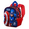 Imagen de Mochila 3D Elite Capitán América Patriot 26 x11 x31 cm