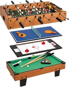 Imagen de Cb Games-Mesa Multijuegos Elect 3 En 1 (Futbolin/Billar/Hock)