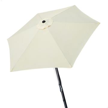 Imagen de Parasol de terraza redondo 270 cm con chimenea y mástil de aluminio 3,8 cm Aktive  