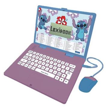 Imagen de Ordenador portátil educativa bilingüe con 124 actividades. Gran pantalla de 5,1 x 9,7 cm
