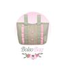 Imagen de Coche De Muñeca 3X1 Plegable Botanic. Para Muñecas De Hasta 50 Cm. 79x65x38 cm.