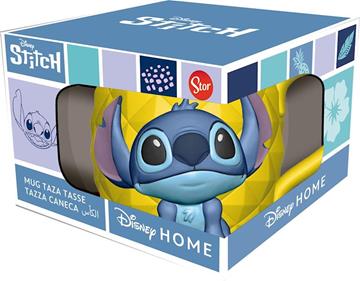 Imagen de Taza ceramica 3D en caja de reagalo stich  415 ML