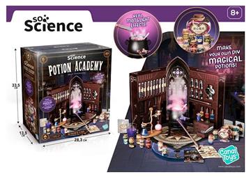 Imagen de Juego Academia De Pociones. ¡Perfecto para jóvenes magos ,brujas y curiosos, listos para experimentar y divertirse!33,5x28,3x13,5 cm