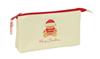 Imagen de Portatodo Triple Osito Beige Felices Fiestas 22X12X3Cm