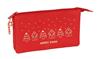 Imagen de Portatodo Triple Casitas Merry Xmas 22X12X3Cm