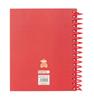 Imagen de Bloc A6 120 Hojas Osito Rojo Felices Fiestas 11,8X14,6Xcm