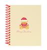 Imagen de Bloc A6 120 Hojas Osito Beige Felices Fiestas 11,8X14,6Xcm