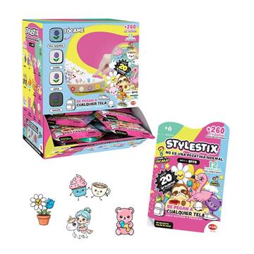 Imagen de Sobre Sorpresa Stylestix incluye una selección de pegatinas listas para personalizar ropa, accesorios. 20 unidades en cada sobre.