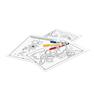 Imagen de Libro Actividades y Colorear Spidey con 7 rotuladores 29X20X1,4 cm