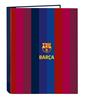 Imagen de Carpeta Barça Cartón Folio 4 Anillas Mixtas 26,5x33x4Cm
