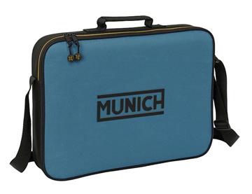 Imagen de Cartera Extraescolar Azul 38x28x6Cm