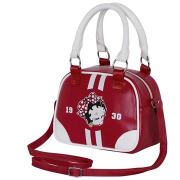 Imagen de Bolso Bowling Fashion Betty Boop Varsity 22 x12 x16 cm