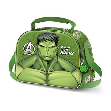 Imagen de Bolsa Portamerienda 3D Hulk Rage 25,5 x10 x20 cm