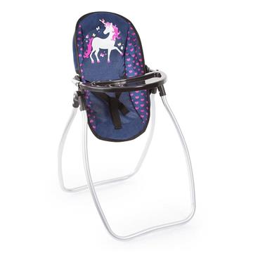 Imagen de Trona Para Muñecas Unicornio
