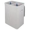 Imagen de Max Home-Cubo Colada 2 Compartimentos 56X40Xh67Cm-Gris Claro