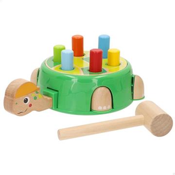 Imagen de Juego De Madrera Tortuga Martillo. 26x16x10 cm.
