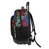 Imagen de Mochila Trolley Fjo Compacto Doble Cuerpo Gran Capacidad Ranking Grafitti.44 X 34 X 24 CM.