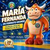 Imagen de Peluche Grand Prix Vaquilla Maria Fernanda 28 cm