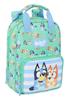 Imagen de Mochila Infantil Con Asas Bluey "Sisters" 20x28x8 Cm