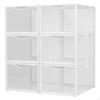 Imagen de Max Home-Pk 6 Cajas Zapatos Apilables 25X35X18,5Cm