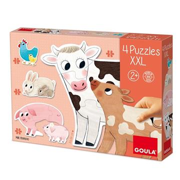Imagen de Puzzle Progresivo XXL Mamás Y Bebés Goula