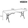 Imagen de 80788-Lifetime Mesa Rectangular Plegable183X76Xh73Cm
