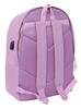 Imagen de MOCHILA DOBLE PARA PORTATIL 15,6" CON USB MUNICH BASICOS "LILA" 31X44X18 CM