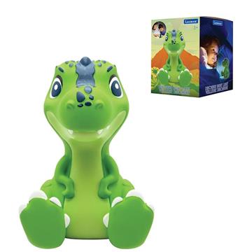 Imagen de Luz nocturna de bolsillo que cambia de color con diseño 3D de dinosaurio de 13 cm aprox.
