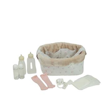 Imagen de Canastilla Elegance Beige C/Accesorios 10X1