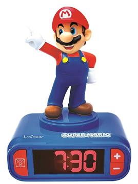 Imagen de Despertador Digital Super Mario con Radio y Luz 3D