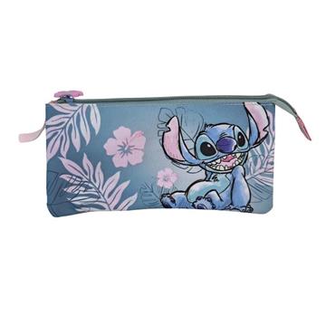 Imagen de Stitch Pink Estuche Triple. Interior Totalmente Forrado Y Personalizado.44 X 30 X 20 CM.