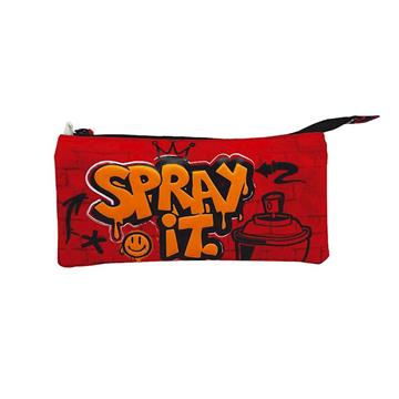 Imagen de Estuche Triple Ranking Grafitti.11 X 23 X 5 CM.
