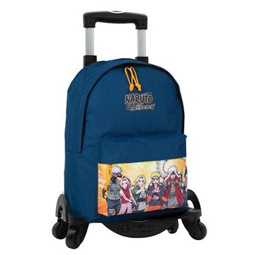 Imagen de Mochila Naruto Americano Adaptable con Carro 42 X 31 X 13,5 cm Toybags T972915