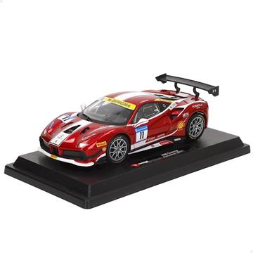 Imagen de Burago Coche de Metal Ferrari Racing 458 Challenge Escala 1:24 
