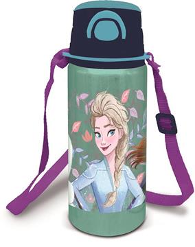 Imagen de Botella De Aluminio Con Correa Frozen Snowy Tale  730 Ml