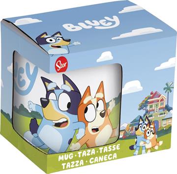 Imagen de Taza Ceramica Bluey Walk en caja de Regalo 325 ml.