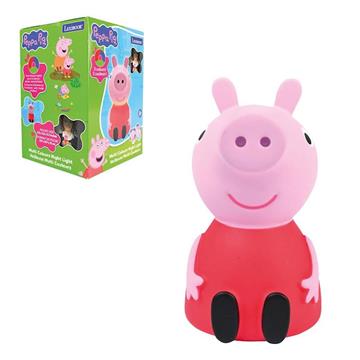 Imagen de Luz nocturna de bolsillo que cambia de color con diseño 3D Peppa Pig.