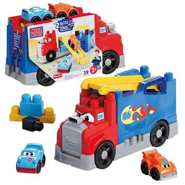 Imagen de MEGA Bloks Camión de carreras y construcción