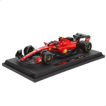 Imagen de Burago Coche de Metal Ferrari F1 (Formula Uno) Racing Sf 23 Helmet #55 Escala 1:18 
