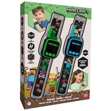 Imagen de Walkie Talkie Y Reloj 2 En 1 Slim Minecraft