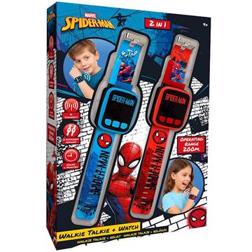 Imagen de Walkie Talkie Y Reloj 2 En 1 Slim Spiderman