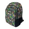 Imagen de Mochila Primaria Minecraft Personajes doble compartimento y adaptable a carro 44 x 32 x 20 cm.