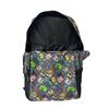 Imagen de Mochila Primaria Minecraft Personajes doble compartimento y adaptable a carro 44 x 32 x 20 cm.