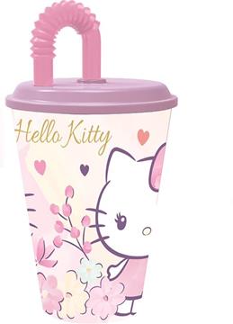 Imagen de Vaso Caña Easy Hello Kitty 430 Ml 