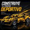 Imagen de Coche Construcción, modelo realista, escala 1:18, incluye 422 piezas