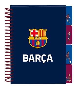 Imagen de Bloc De Notas A5 F.C.Barcelona 1ª Equip. 26/27 14,8X2,1Cm