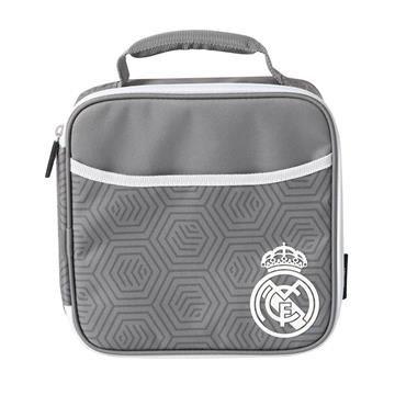 Imagen de Porta-Alimentos Térmico+Botella+Tupper Gris Real Madrid 21X21,6X9,5Cm