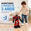 Imagen de Robot radio control, con infrarrojos y seguimiento inteligente 20x27'50x9'50cm