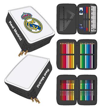 Imagen de PLUMIER REAL MADRID CON ACCESORIOS